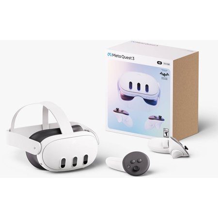 Meta Quest 3S 512GB Advanced AIO VR Headset w/Controllers with 3