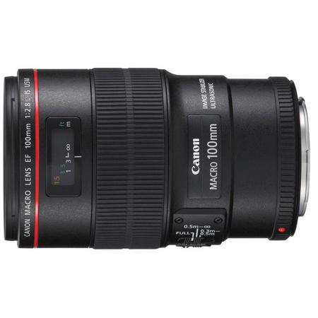 Canon EF 100mm f/2.8L Macro IS USM Lens 3554B002 - Adorama