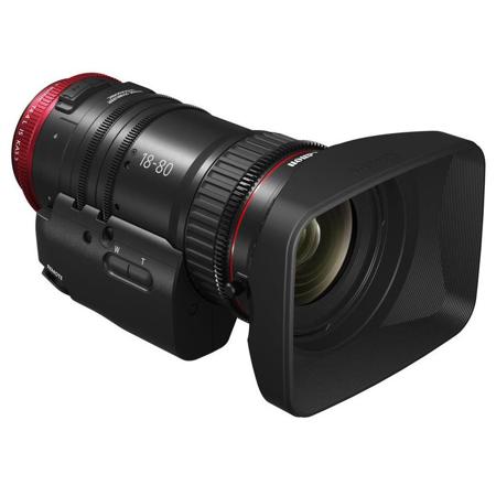 Canon CN-E 18-80mm T4.4 COMPACT-SERVO Cinema Lens for Canon EF