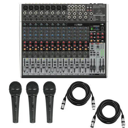 Behringer XENYX X2222USB Premium 22-Input 2/2-Bus Mixer With