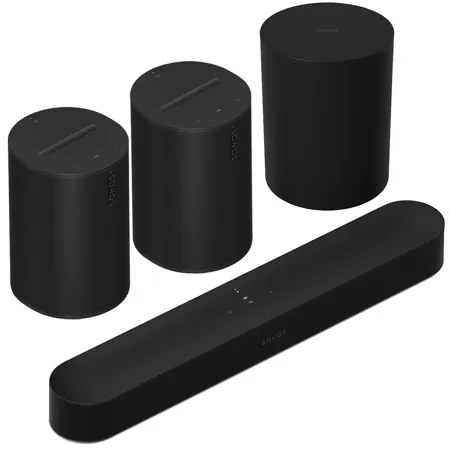 Sonos Immersive Set with Beam, Black BEAM2US1BLK K - Adorama