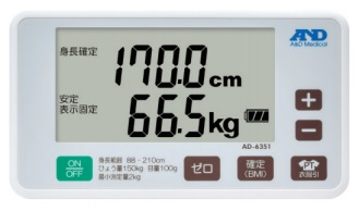デジタル身長体重計 AD-6351 | 医療・健康 | 商品・サービス | 株式