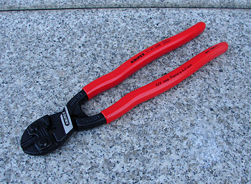 KNIPEX 小型ボルトクリッパーXL250mm（リセス付） | ABIT-TOOLSABIT-TOOLS