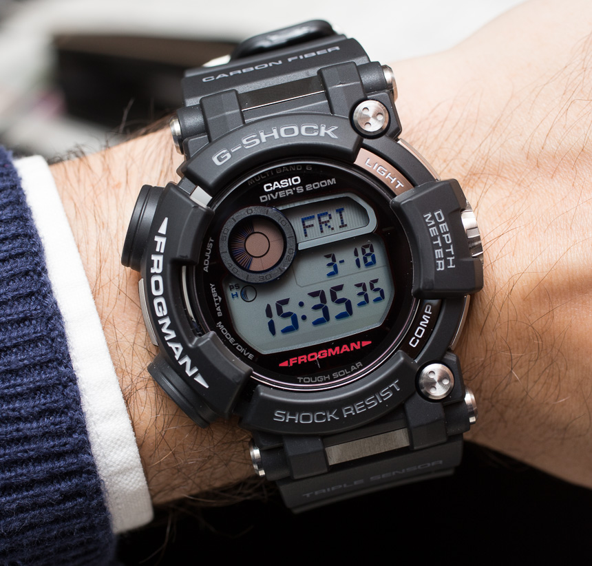 Casio G-Shock Frogman GWF-D1000 Hands-On: The Ultimate Diving Tool
