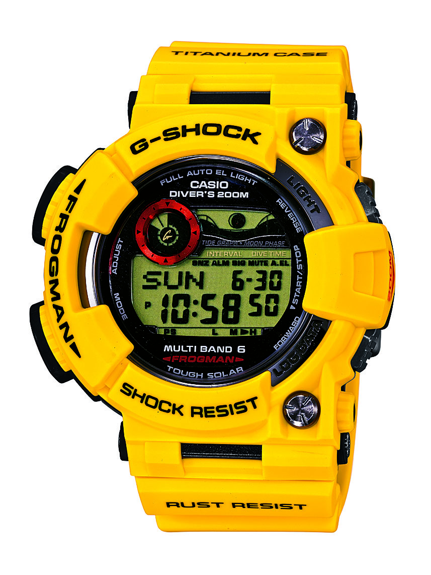 Casio G-Shock 30th Anniversary Limited Edition Lightning Yellow