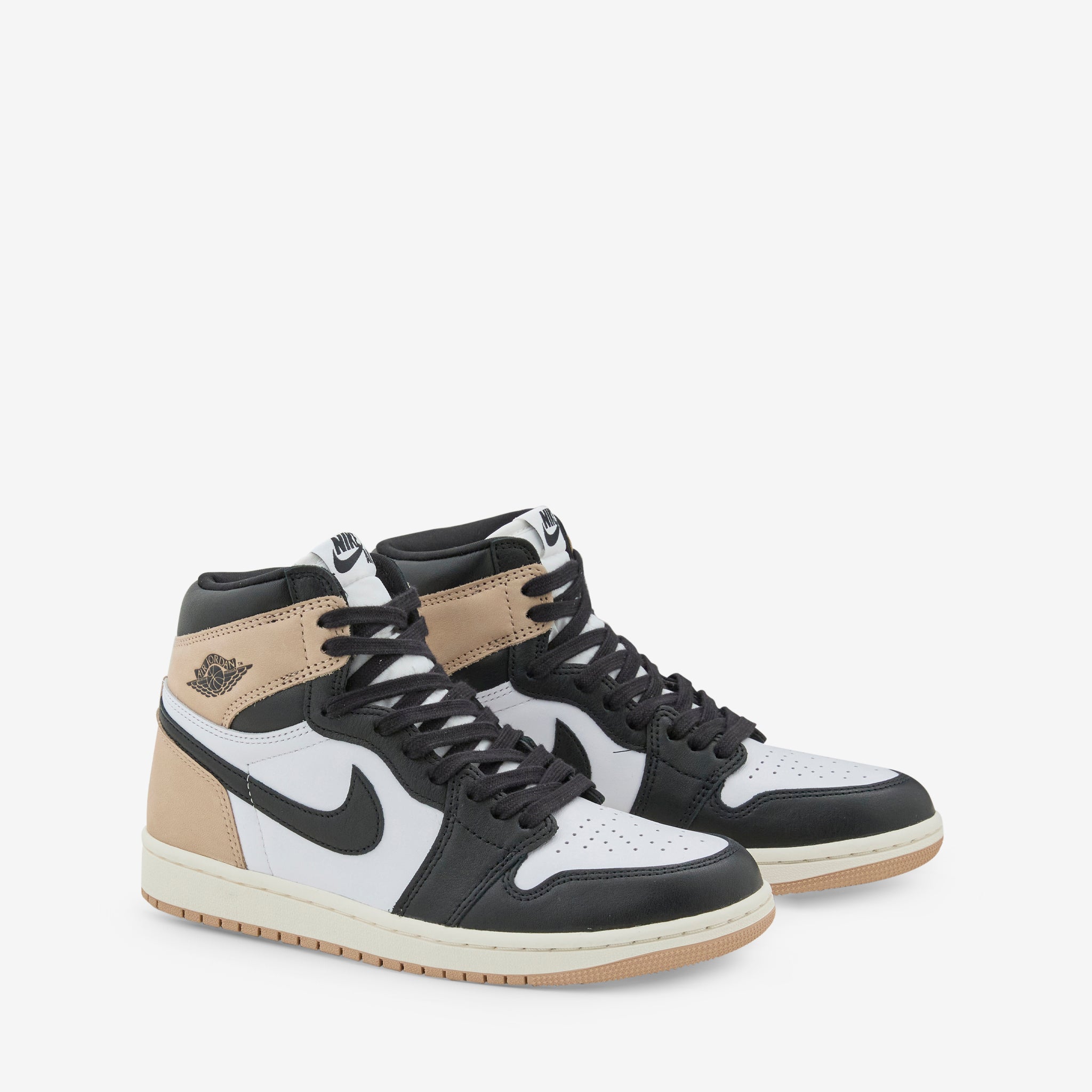 Women's Air Jordan 1 Retro High OG Black | Legend MD Brown | White