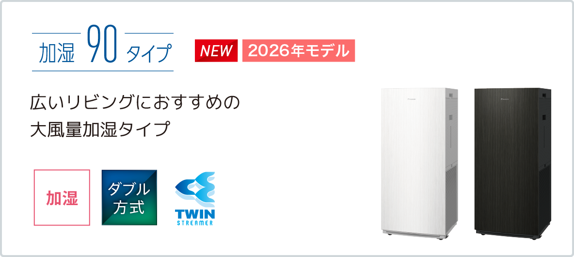 2023年モデル MCK55Z スペック | 空気清浄機 | ダイキン工業株式会社