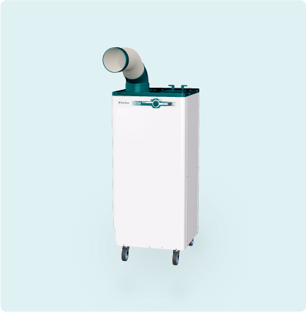 クリスプ＜一体形＞ 床置スリム・直吹形｜スポットエアコン クリスプ