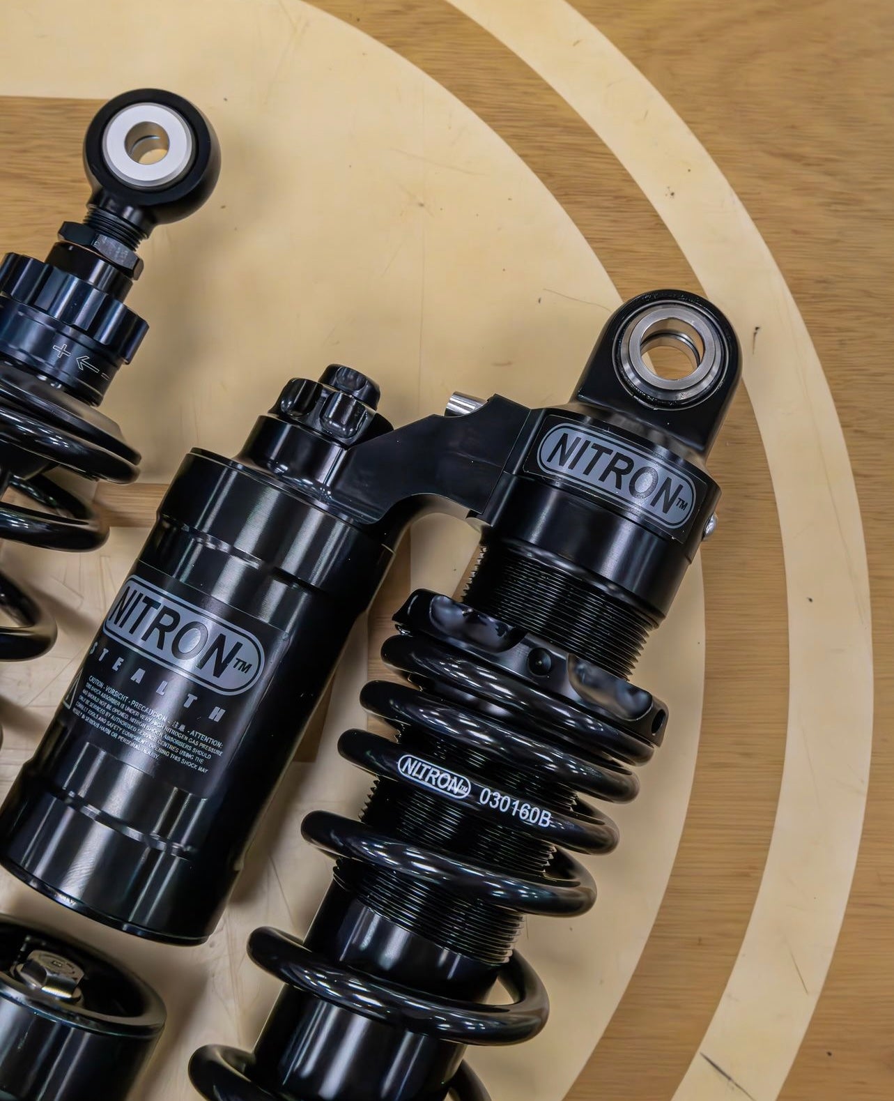 Nitron NTR R3 Twin Shocks - “Hooligan Series” - Harley Davidson