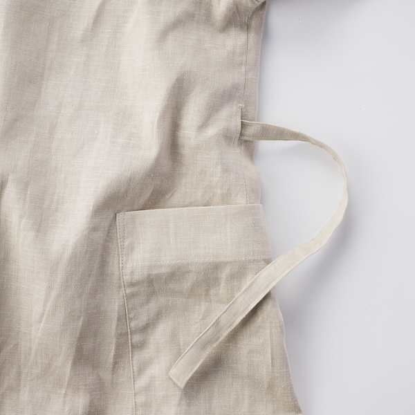 AKOMEYA TOKYO/ kapoc コットンリネン割烹着 ベージュ(ベージュ): 台所