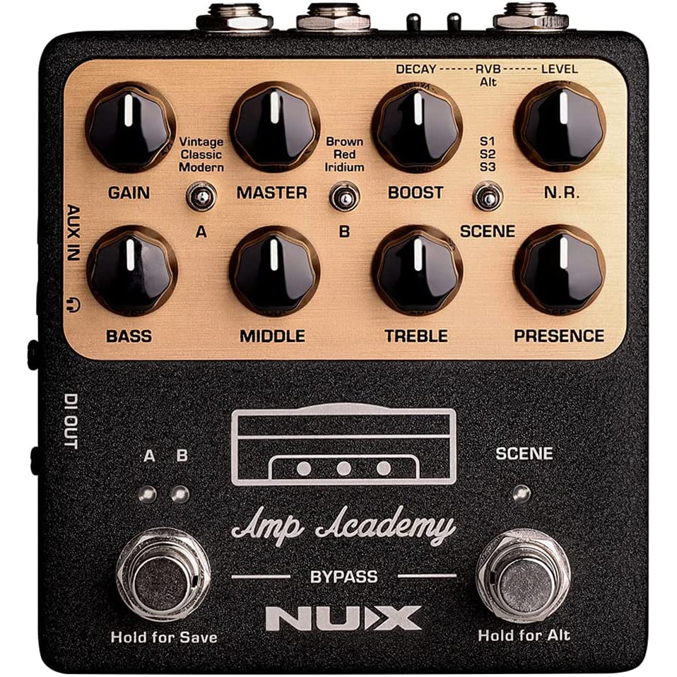 NUX NGS-6 Amp Academy Stomp-Box Amp Modeler – Alto Music