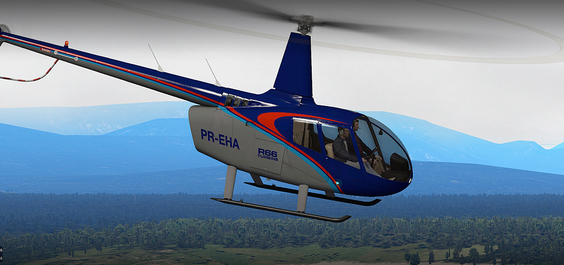 R66 TURBINE XPLANE – Alabeo