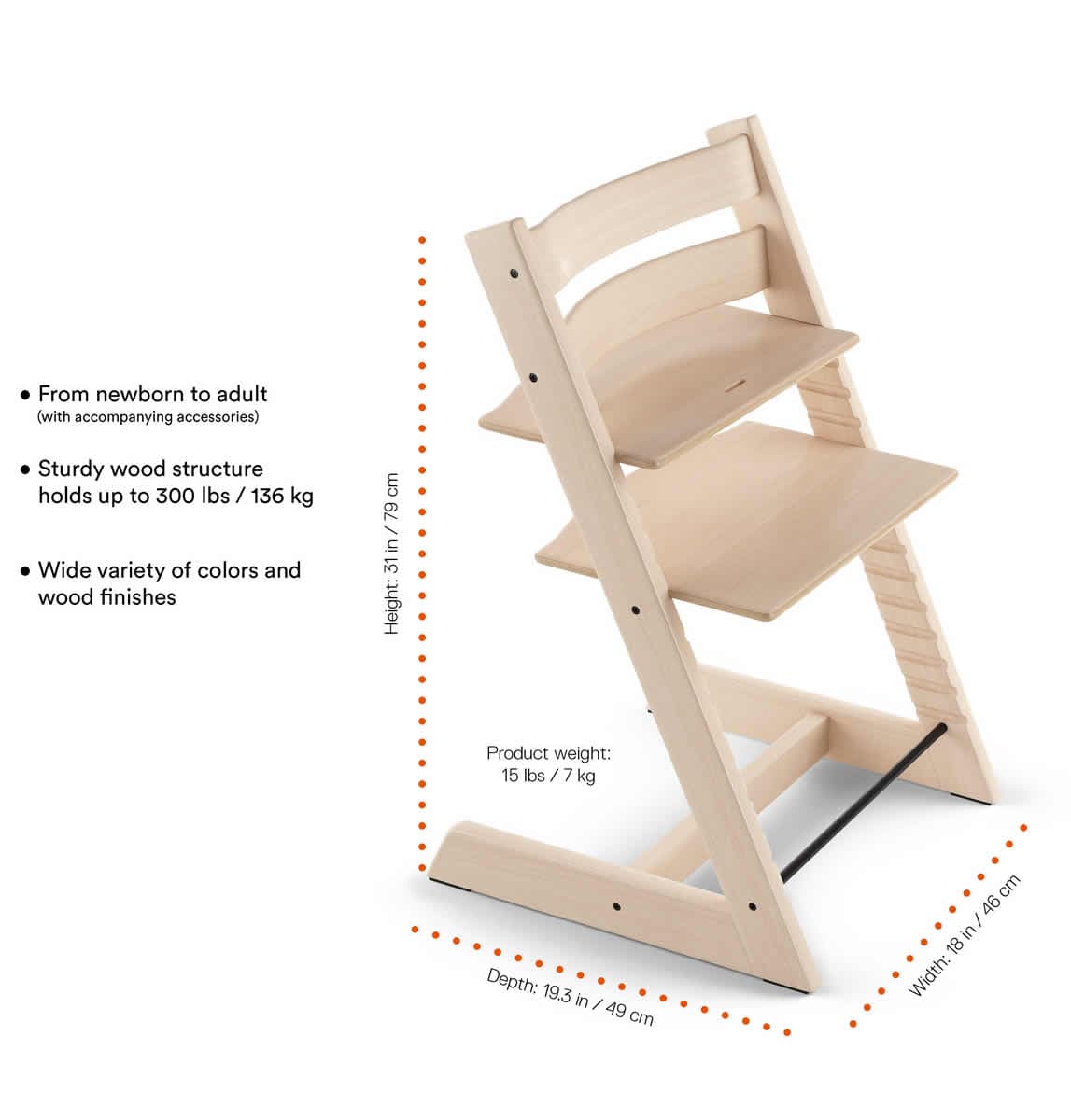 Stokke Tripp Trapp Chair - Serene Pink – Albee Baby