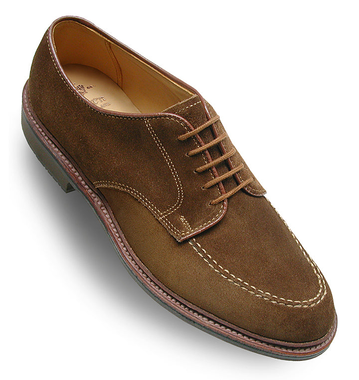 702L Mocc Toe Blucher (Snuff Suede) – The Alden Shop
