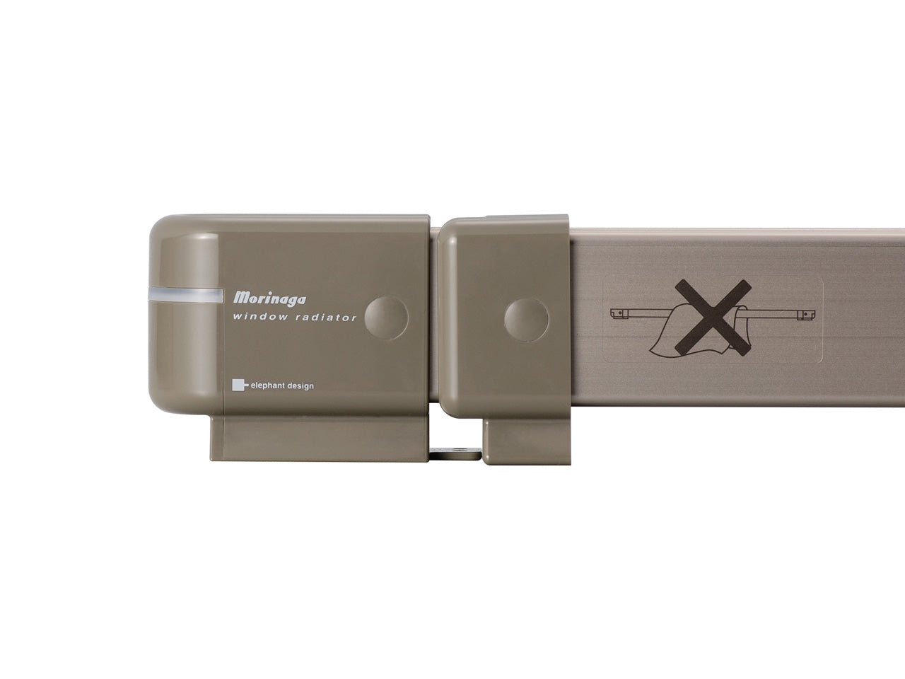 窓から部屋の寒さを解決する森永ウインドーラジエーター。W/R-0609W