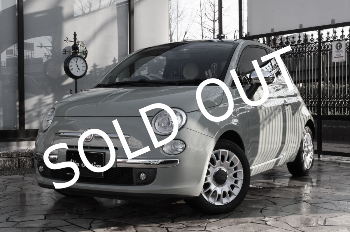 SOLD OUT! フィアット FIAT 500 HAPPY! 1.2 8V 110台限定車 | ALFA