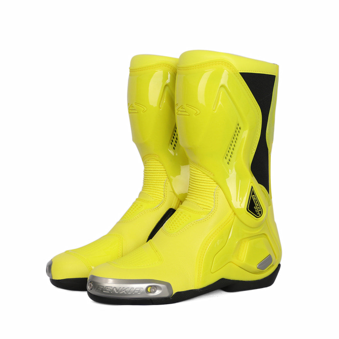 Allgoal Yellow Motorcycle Boots – ALLGOAL