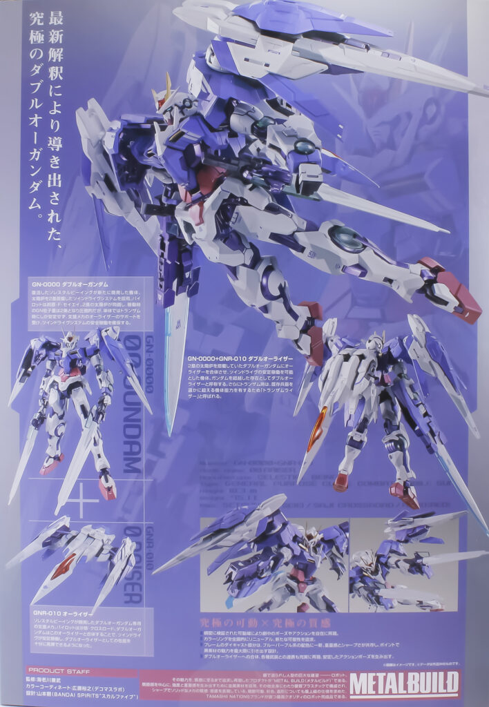 METAL BUILD ダブルオーライザー デザイナーズブルー Ver. レビュー