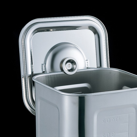 18-8 目盛付 角キッチンポット | 新潟県燕市のステンレス厨房器具