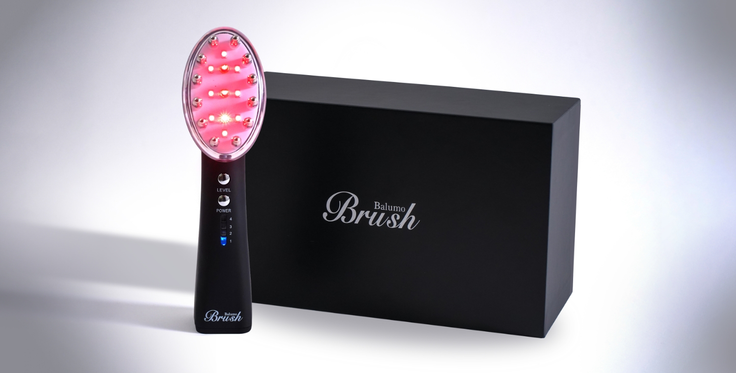 バルモブラッシュ ブラシ型美容育毛機器 -女性の薄毛治療・FAGA治療は