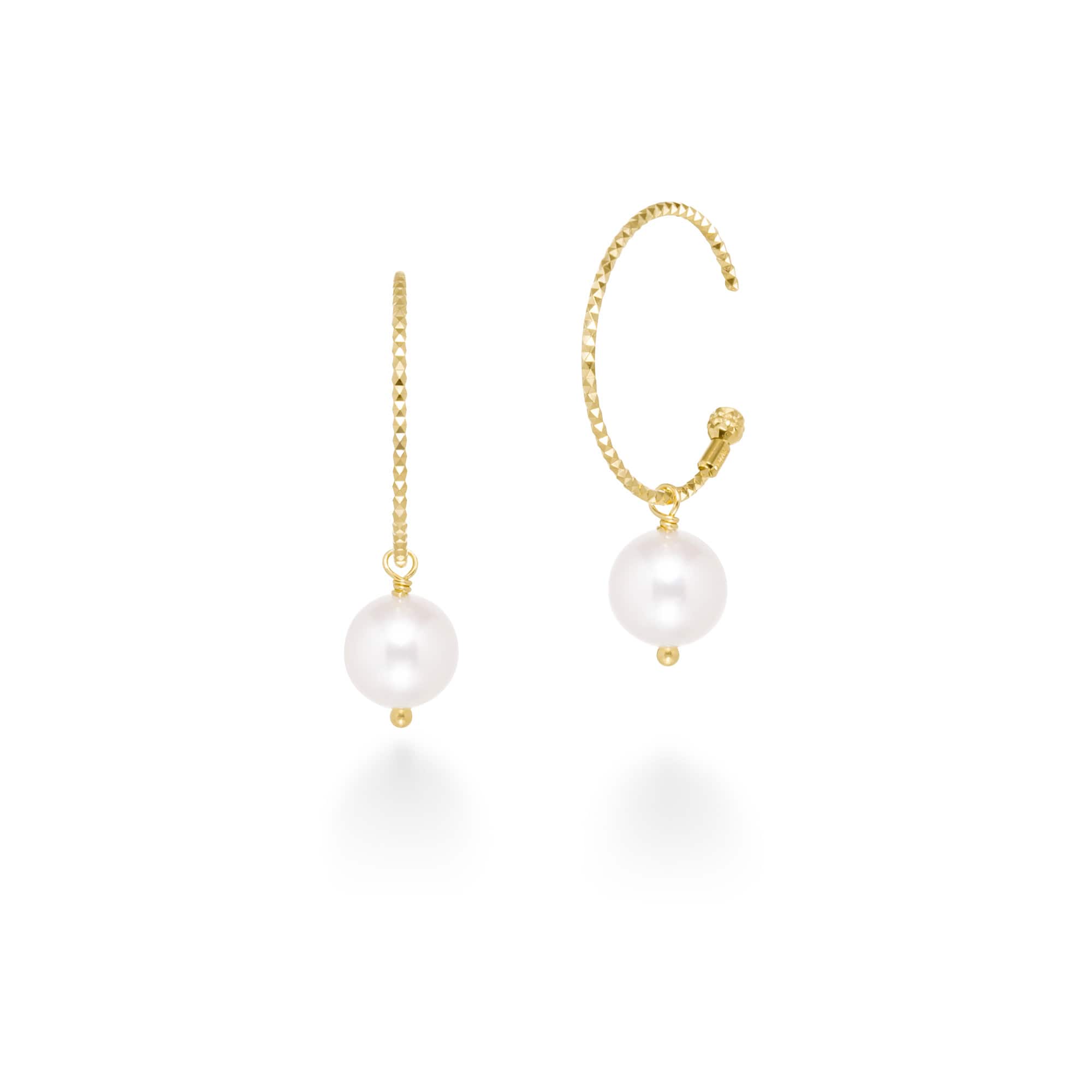 ルル ピアス（クリームピンク・S） | AHKAH / アーカー | 【公式