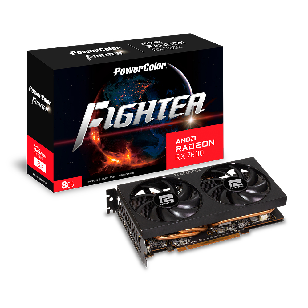 Fighter AMD Radeon RX 7600 8GB GDDR6（2023 ver.） ※終息品