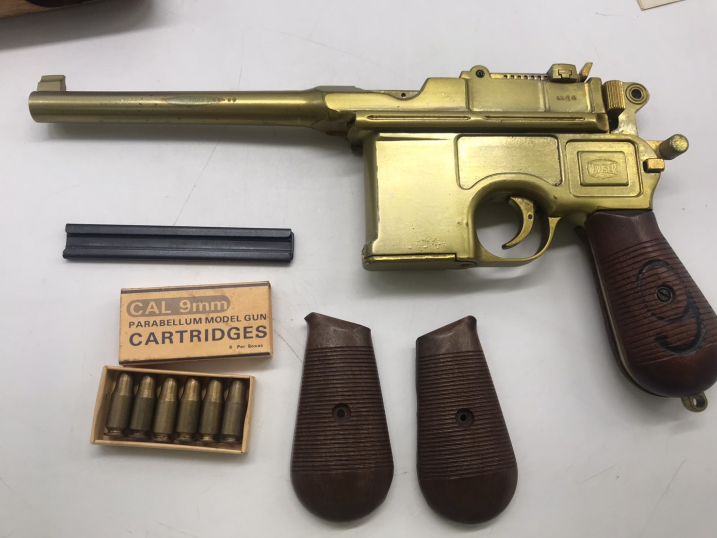 MGC｜モーゼルM1916ミリタリー｜木製ストック付｜モデルガン買取致し