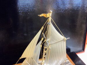 武比古作｜銀細工ヨット 買取致しました｜愛品館千葉店 | リサイクル