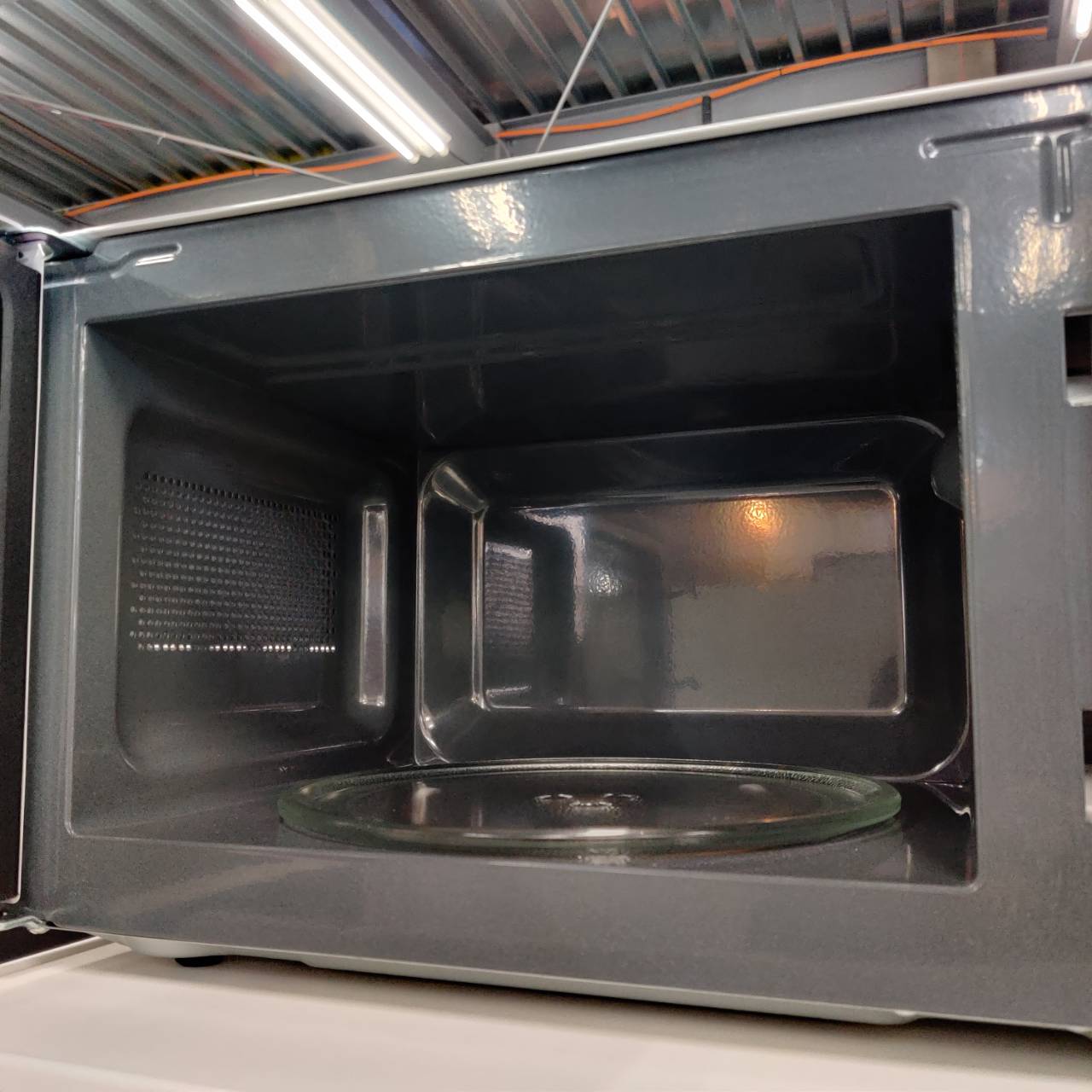 アイリスオーヤマ 2023年製 電子レンジ PMG-T179-W ターンテーブル