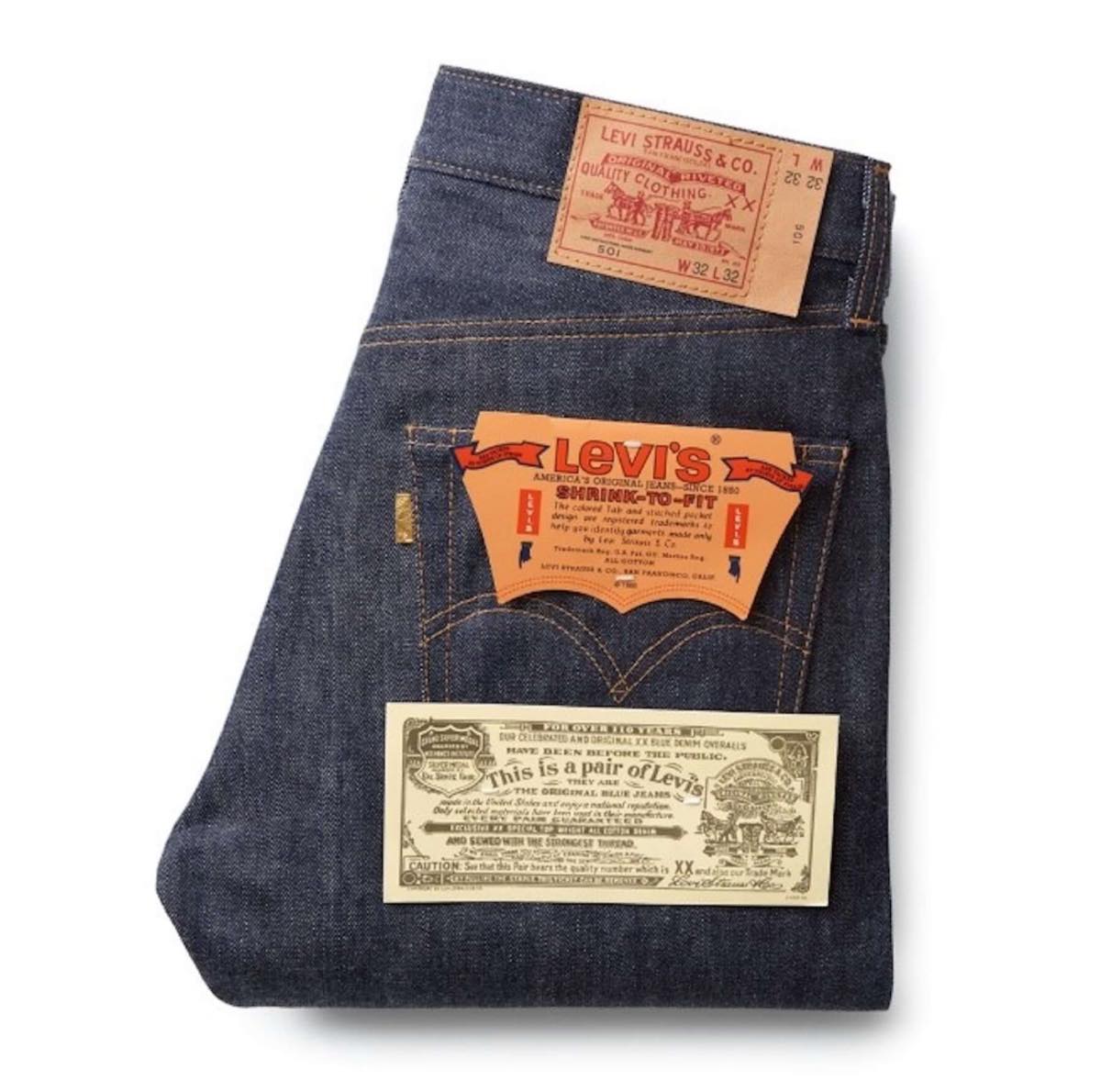 501本限定！リーバイス1971年モデル【ゴールデンチケット501】（LVC