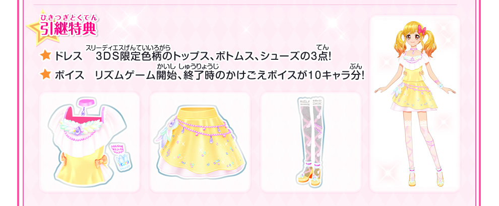 ニンテンドー3DS「アイカツスターズ！Myスペシャルアピール」｜グッズ