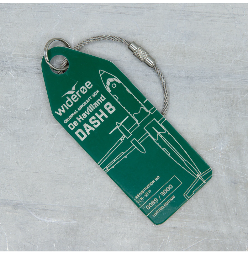 Aviationtag Widerøe De Havilland Canada DHC-8-300 (DASH 8) LN-WFP