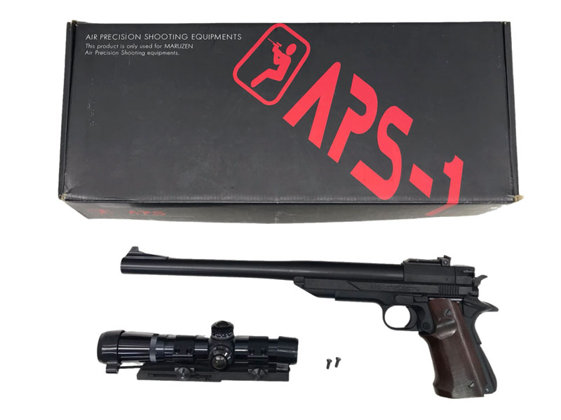 マルゼン] APS-1 ドミネーター 木製グリップカスタム 純正1.2x20