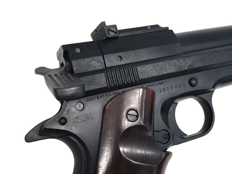 マルゼン] APS-1 ドミネーター 木製グリップカスタム 純正1.2x20