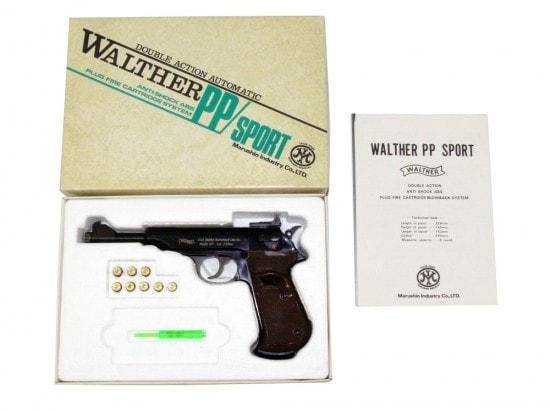 マルシン] ワルサー PP スポーツ ABS 発火モデルガン (中古～未発火)の