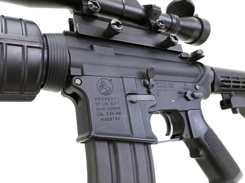 東京マルイ] M4A1 SOCOMカービン 次世代電動ガン スコープ付 (中古)の