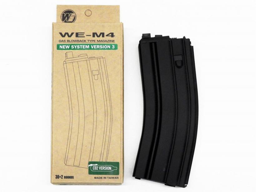 WE] M4 用 30連 CO2マガジン V3 システム用 BK (新品)の販売ページ