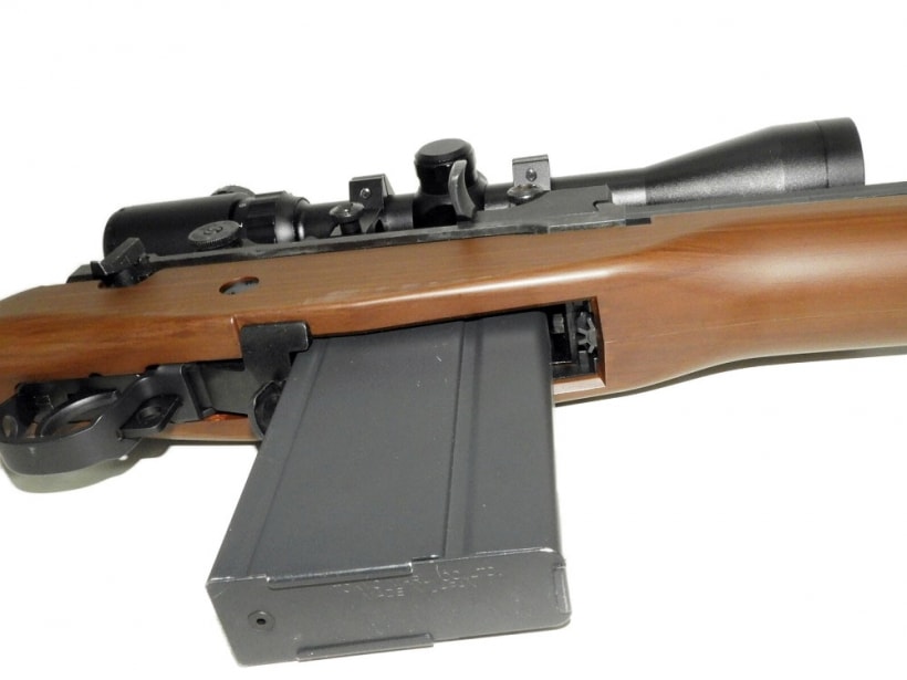東京マルイ] U.S.ライフル M14 ウッドタイプストックver. スコープ