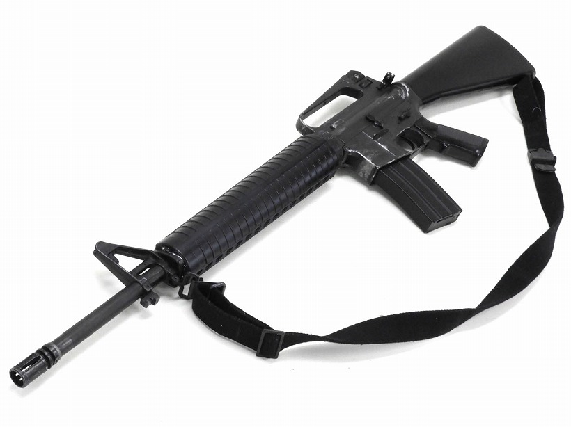 東京マルイ] M16A2 電動ガン ウェザリング塗装 パーツ欠損 スリング