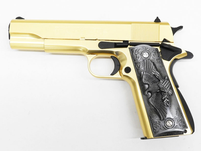 WA] コルトガバメント SERIES 70 プレミアム09 / ゴールド (中古)の