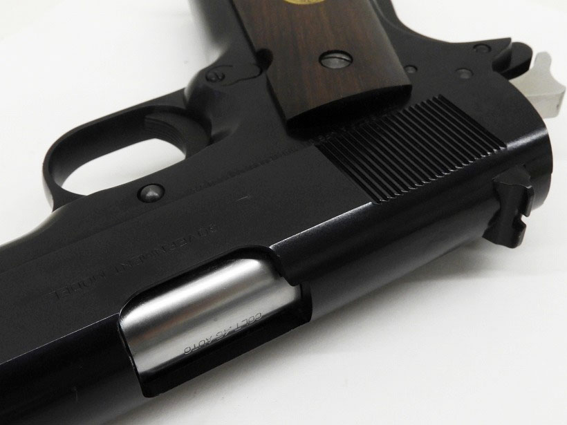 WA] コルトガバメント MKIVシリーズ80 DX スムース木製グリップ (中古