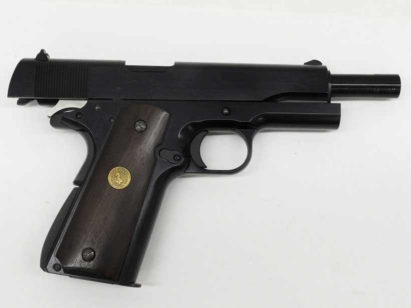 WA] コルトガバメント MKIVシリーズ80 DX スムース木製グリップ (中古