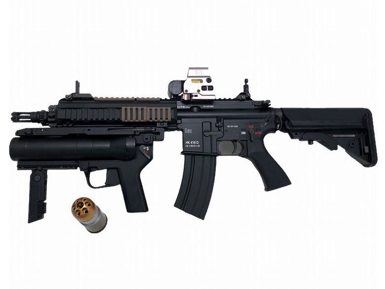 東京マルイ] HK416D DEVGRUカスタム次世代電動ガン M320ランチャー