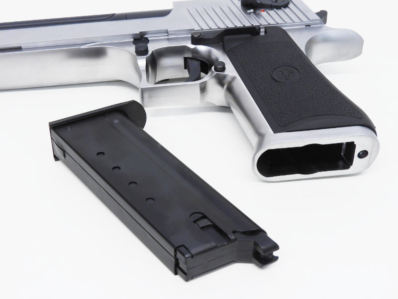 SIIS] デザートイーグル.50AE HW シルバーモデル エアーコッキング 18