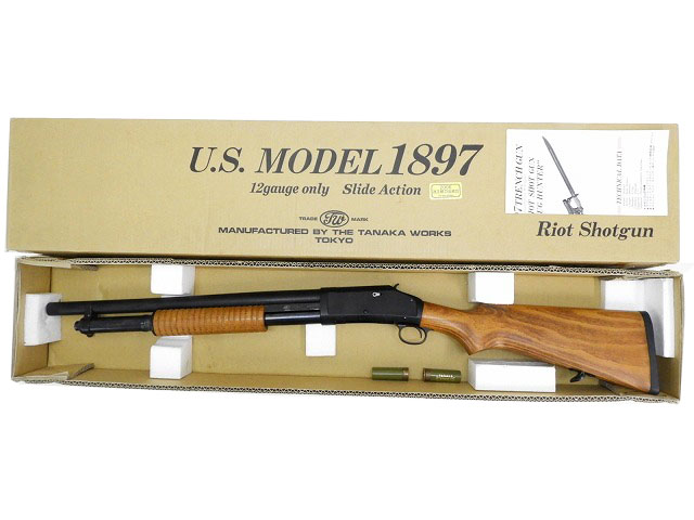 タナカ] U.S. M1897 トレンチガン ガスポンプアクション コッキング