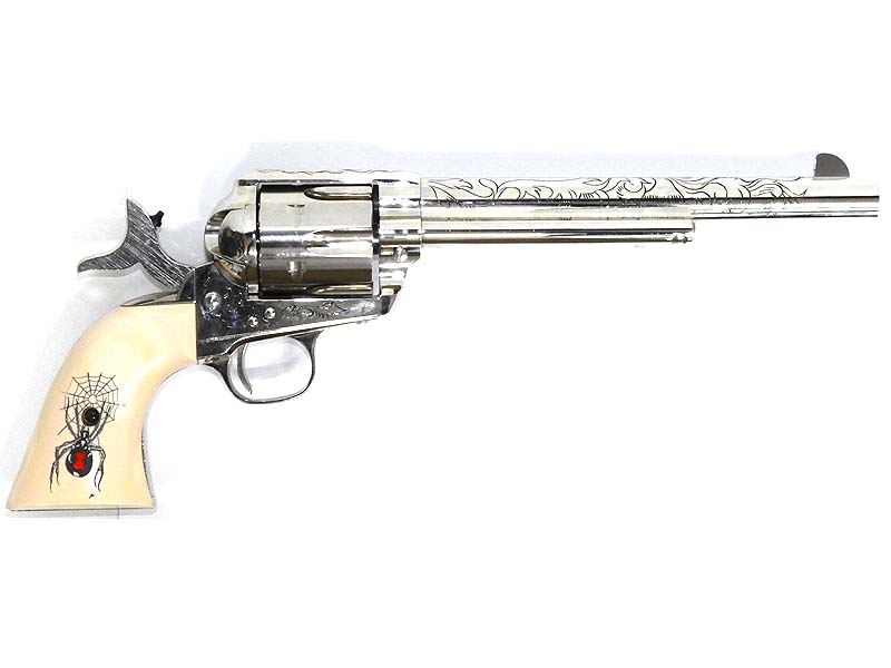 タナカ] コルト SAA.45 キャバルリー ニッケルフィニッシュ