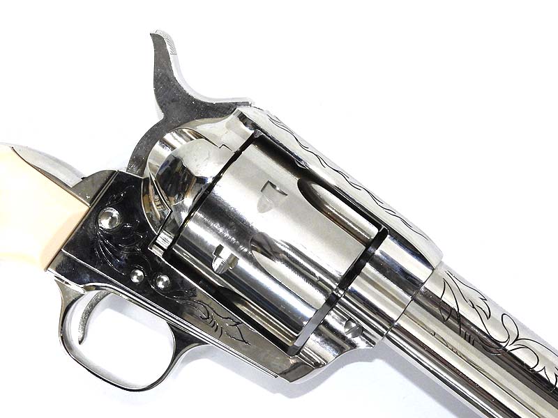 タナカ] コルト SAA.45 キャバルリー ニッケルフィニッシュ