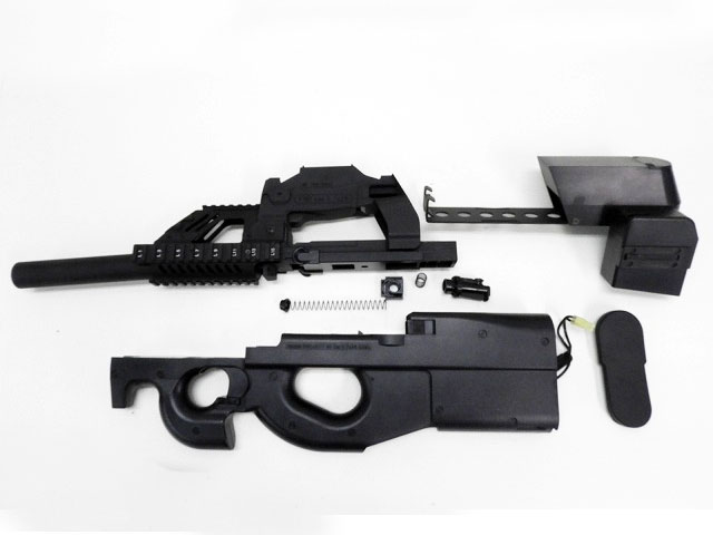 東京マルイ] P90 RAS/サプレッサー カスタムジャンクパーツセット 動作