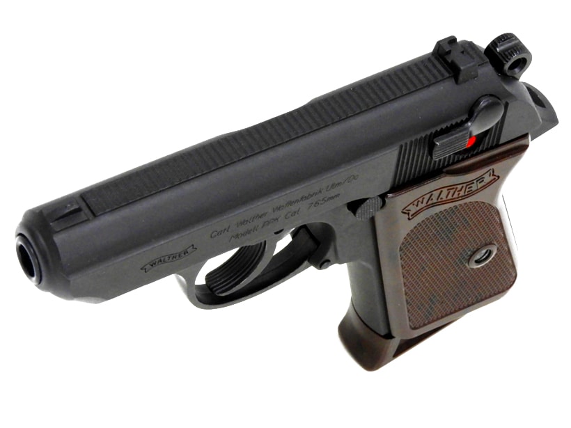 マルシン] ワルサー PPK スペシャルエディション 木製グリップ付き