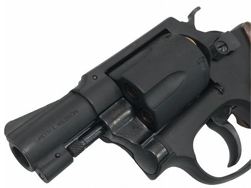 マルシン] S&W M36 チーフスペシャル 6mmXカートリッジ 【ブラックHW/2